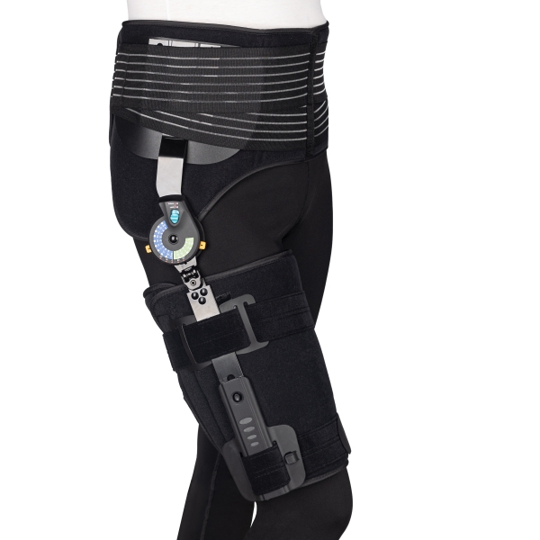 HIP BRACE Hip immobilisation orthosis with flexion, extension, abduction and adduction adjustment range